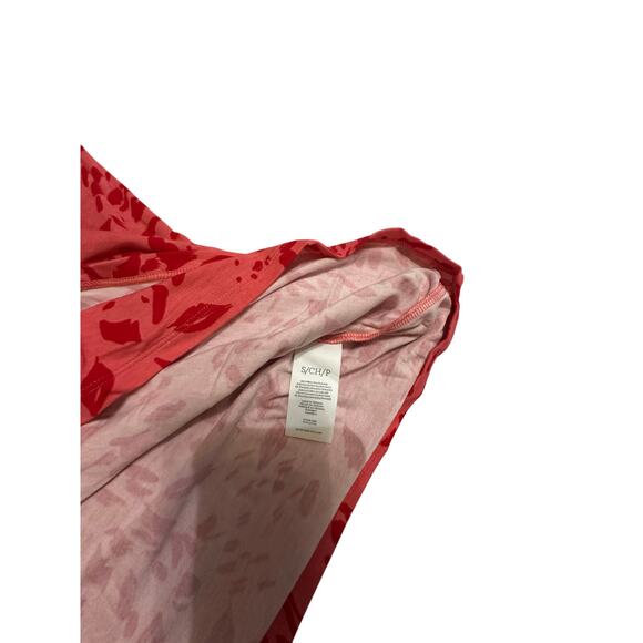 Cabi Red & Coral Lipstick Print Tank Top – Size S - Picture 9 of 10